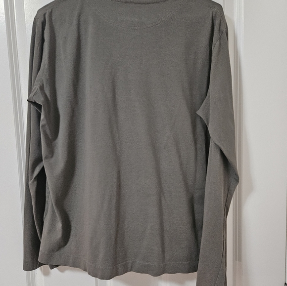 Diesel mensens green long sleeve t - Picture 3 of 4